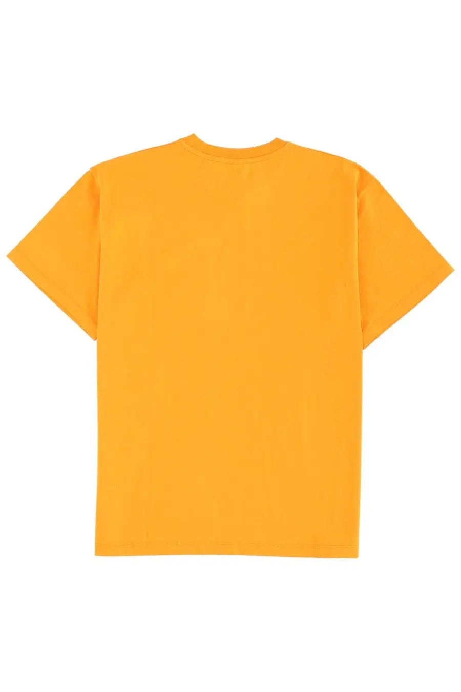 No Problemo unisex shirt orange solid orange short-sleeved cotton crew neck t-shirt front view