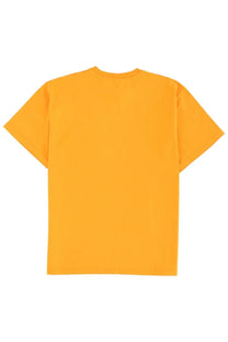 No Problemo unisex shirt orange solid orange short-sleeved cotton crew neck t-shirt front view