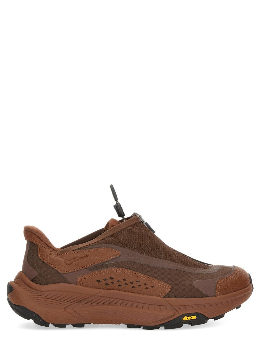 Hoka Unisex Project Transport Sneaker Brown