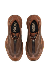 Hoka Unisex Project Transport Sneaker Brown