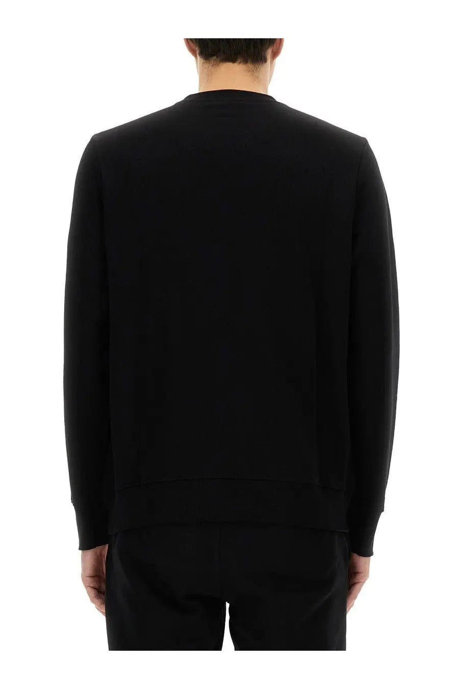 Ps by paul smith men’s regular fit sweatshirt black black crewneck sweater with long sleeves and ribbed cuffs