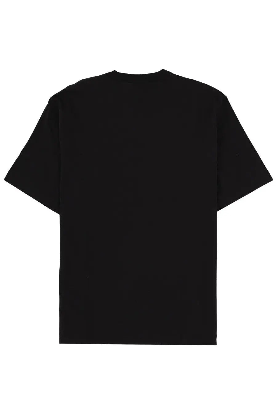 Black short-sleeved crew neck t-shirt by ps by paul smith for men in soft cotton fabric