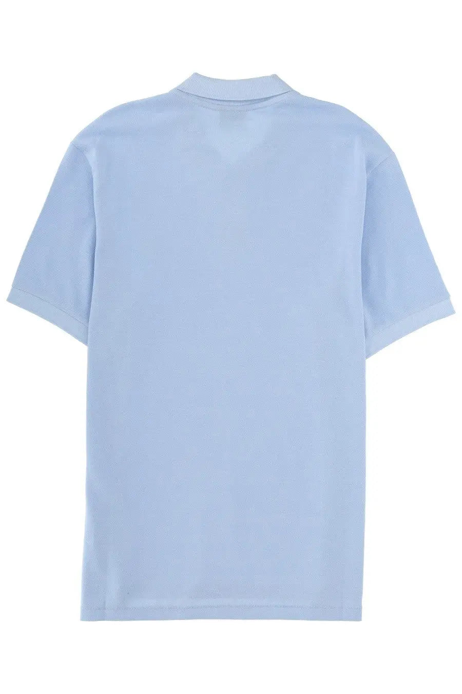 Ps By Paul Smith men’s zebra polo blue short-sleeved light blue shirt with classic collar and stitched hem