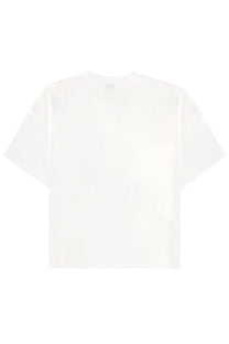 Ps by Paul Smith women’s white cotton t-shirt with a simple minimalist design perfect for casual wear