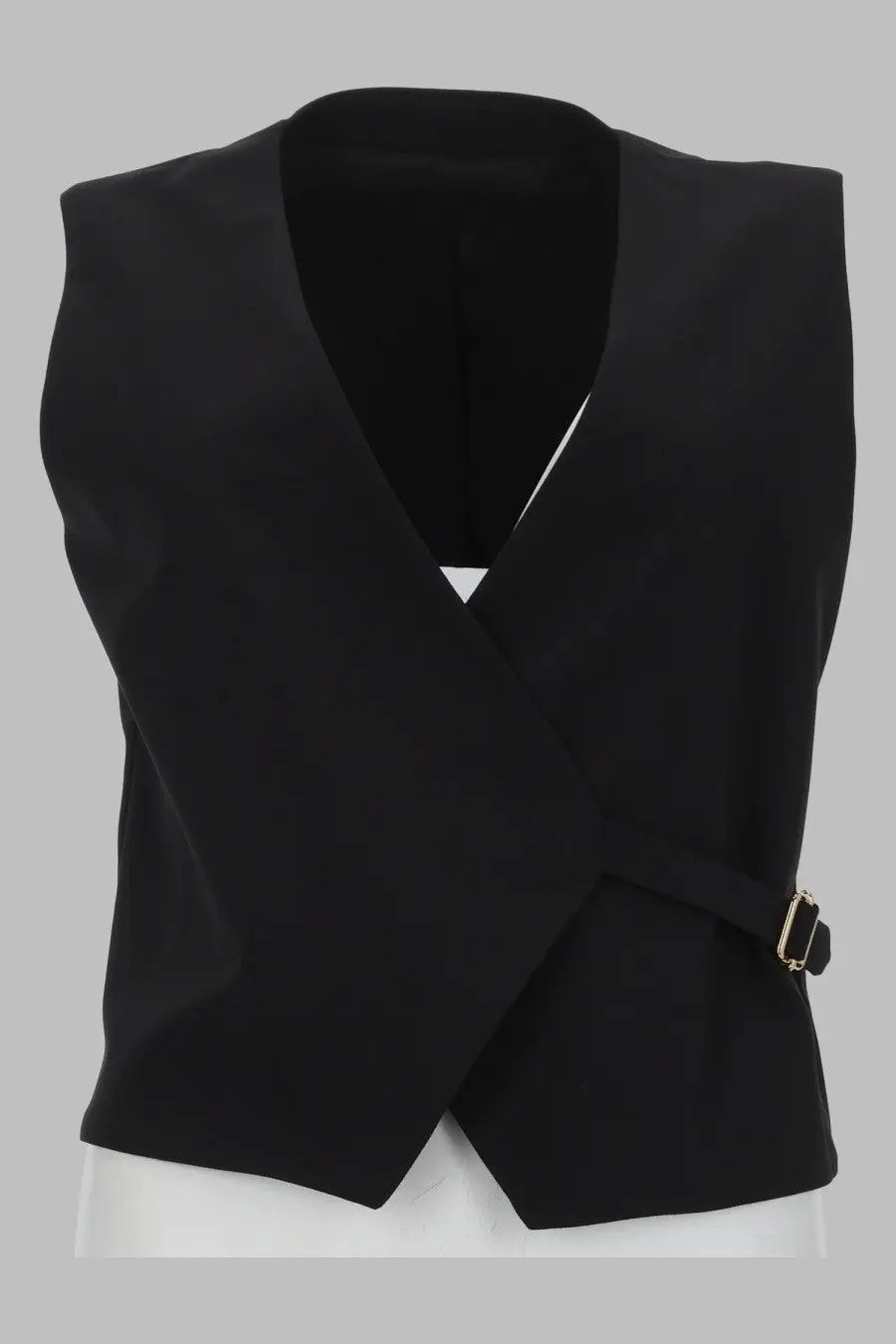 Pt Torino Women's Gilet Angela in Lana Black