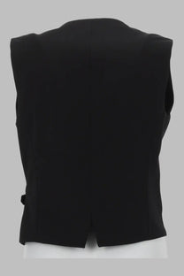 Pt Torino Women's Gilet Angela in Lana Black