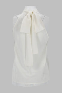 Pt Torino Women's Top Anita in Georgette White