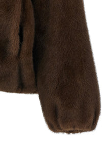Parosh Bomber Jacket Brown