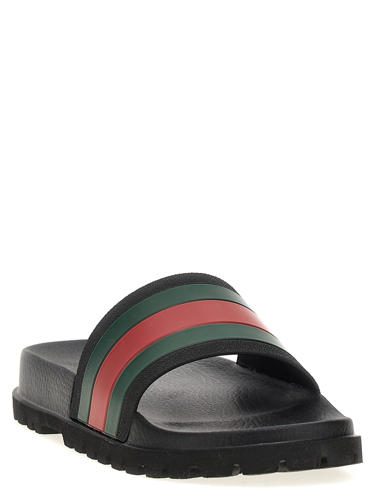 Gucci Pursuit Track Slides Black