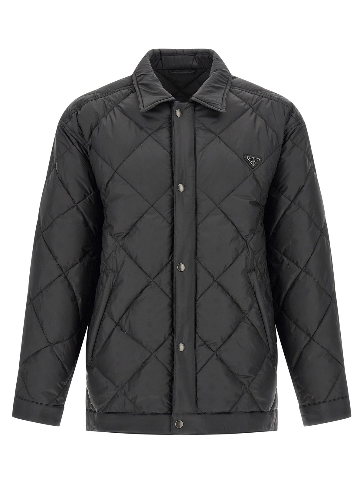 PRADA Quilted Down Jacket Black