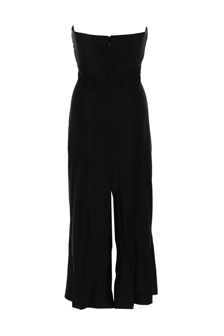Rabanne Women's Abito Midi Con Bustier Strutturato Forma DI Cuore Black