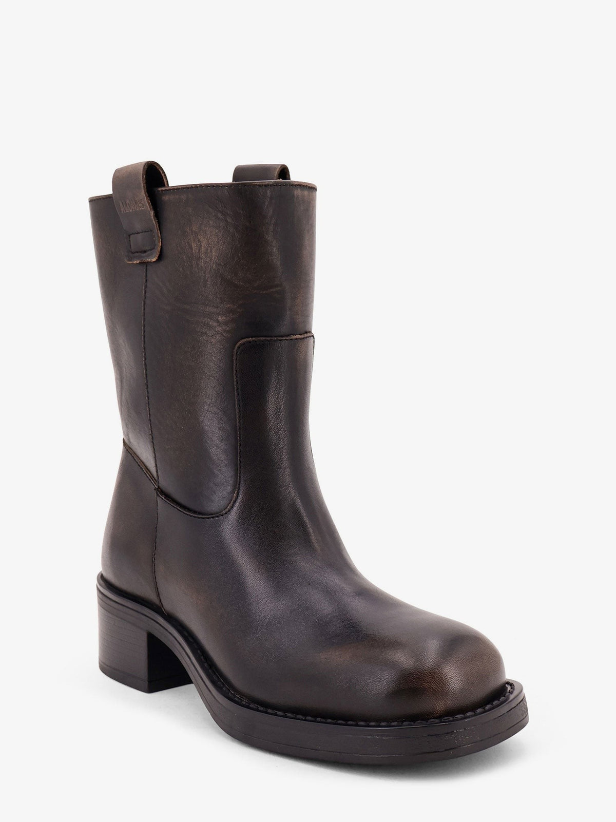 Alohas Women's Rajan Leather Ankle Boots Brown, view 2