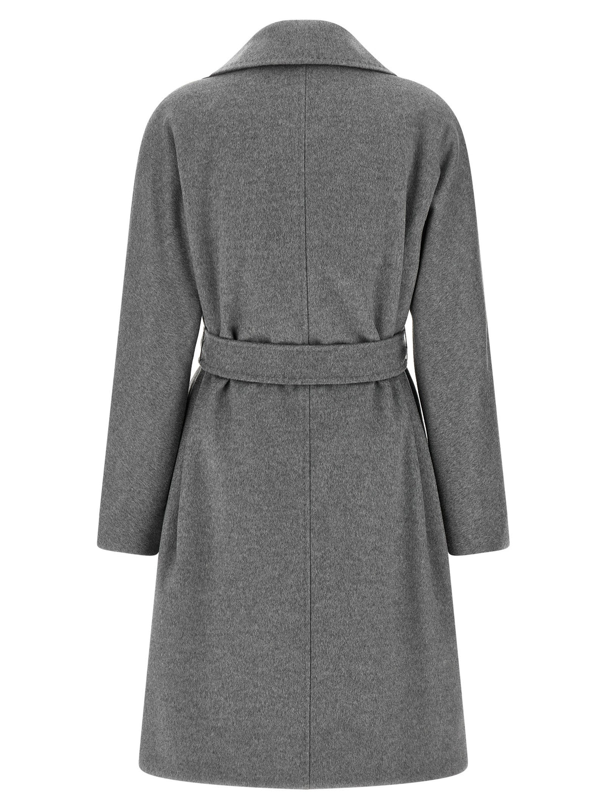 Max Mara Studio Ravenna Coat Grey, view 2