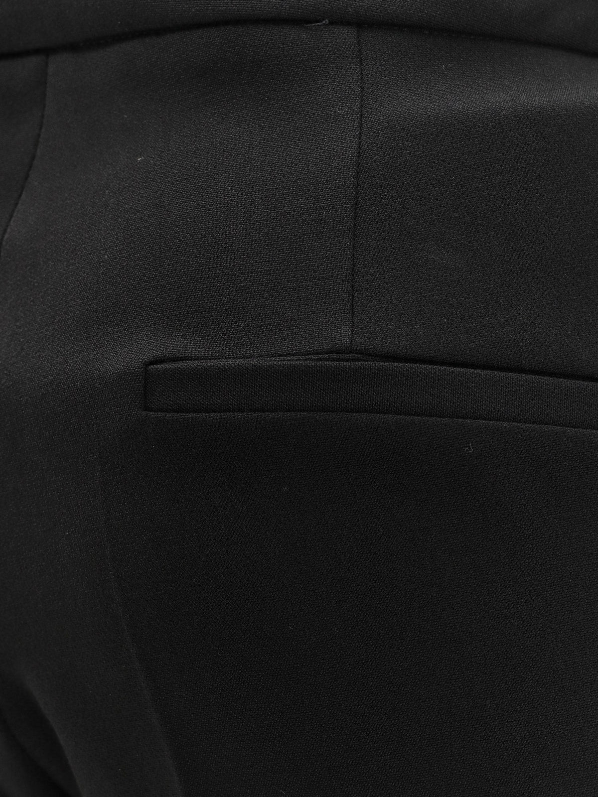 Actualee Women's Rayon Blend Trousers Black