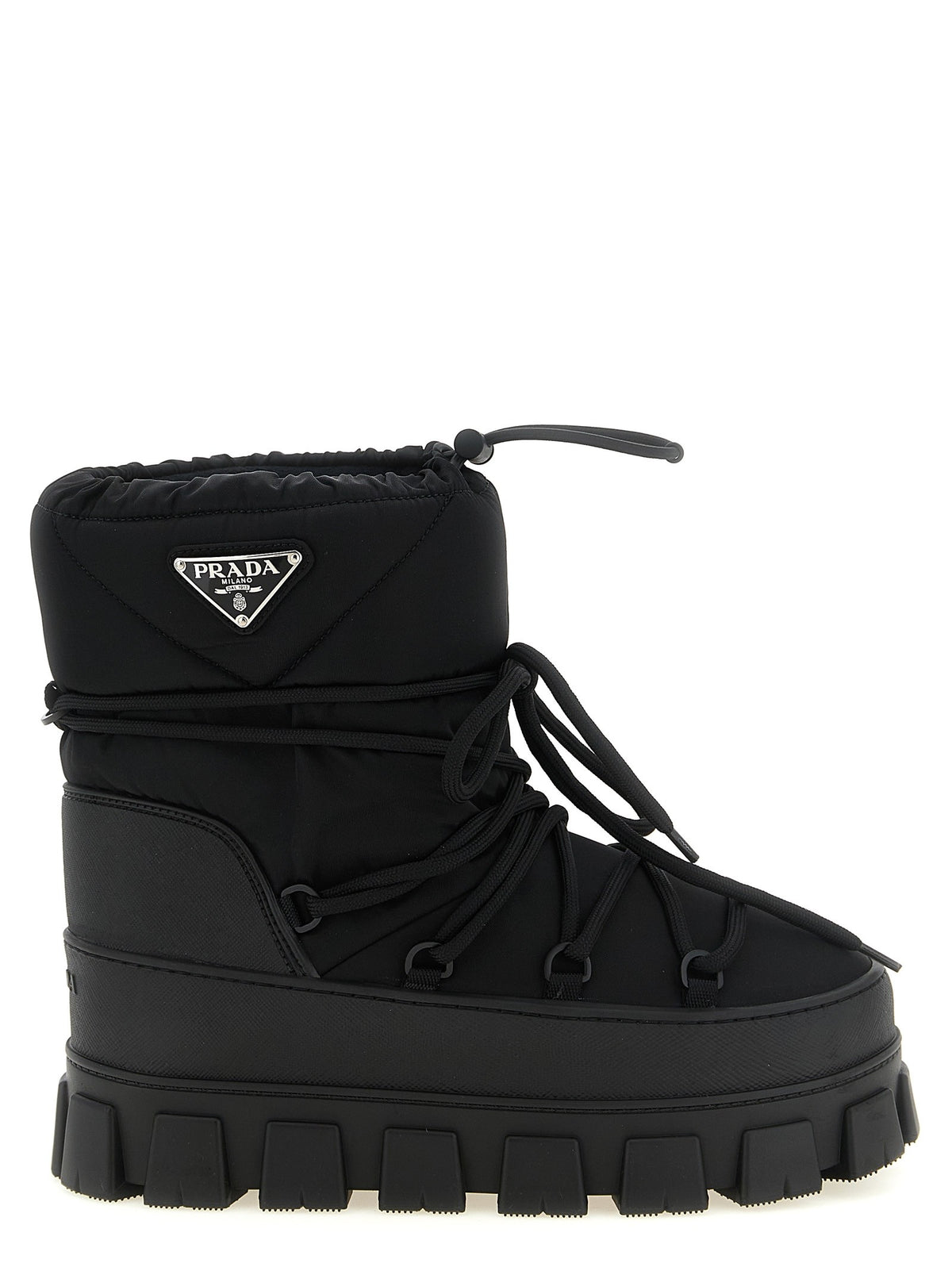 PRADA Re Nylon Ankle Boots Black
