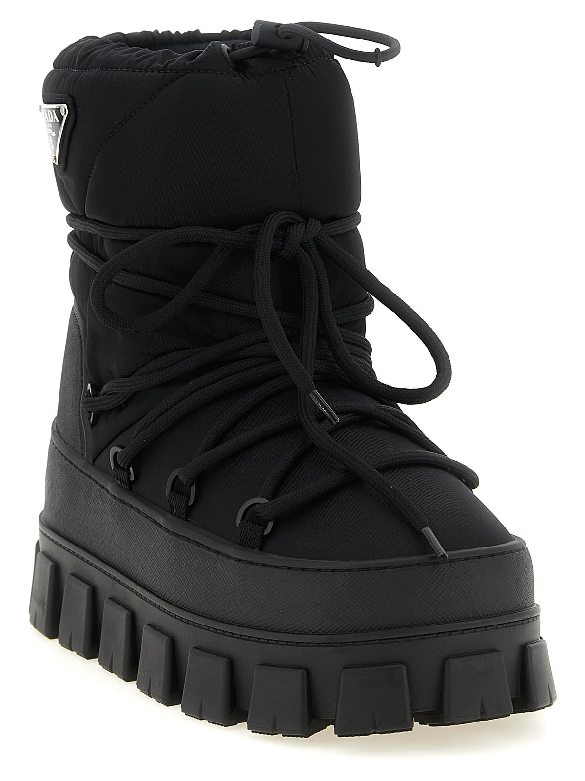 PRADA Re Nylon Ankle Boots Black
