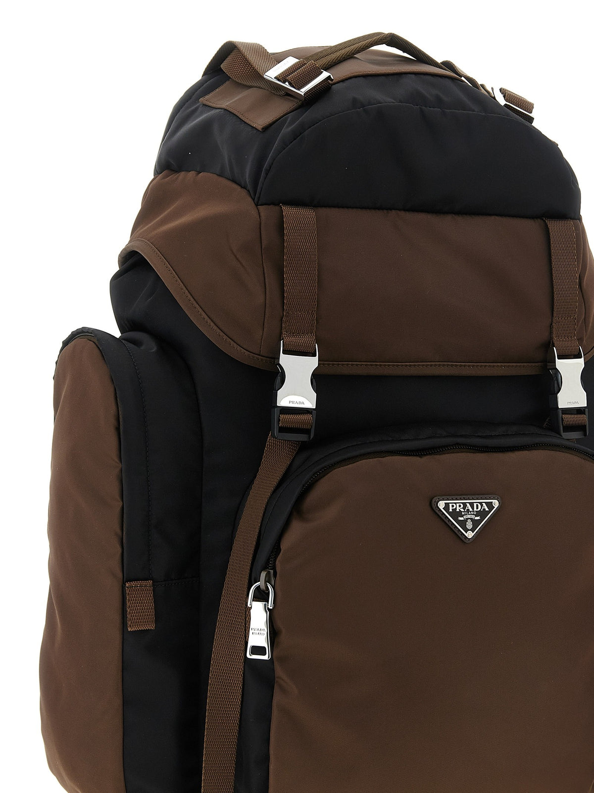 PRADA Re Nylon Backpack Gold