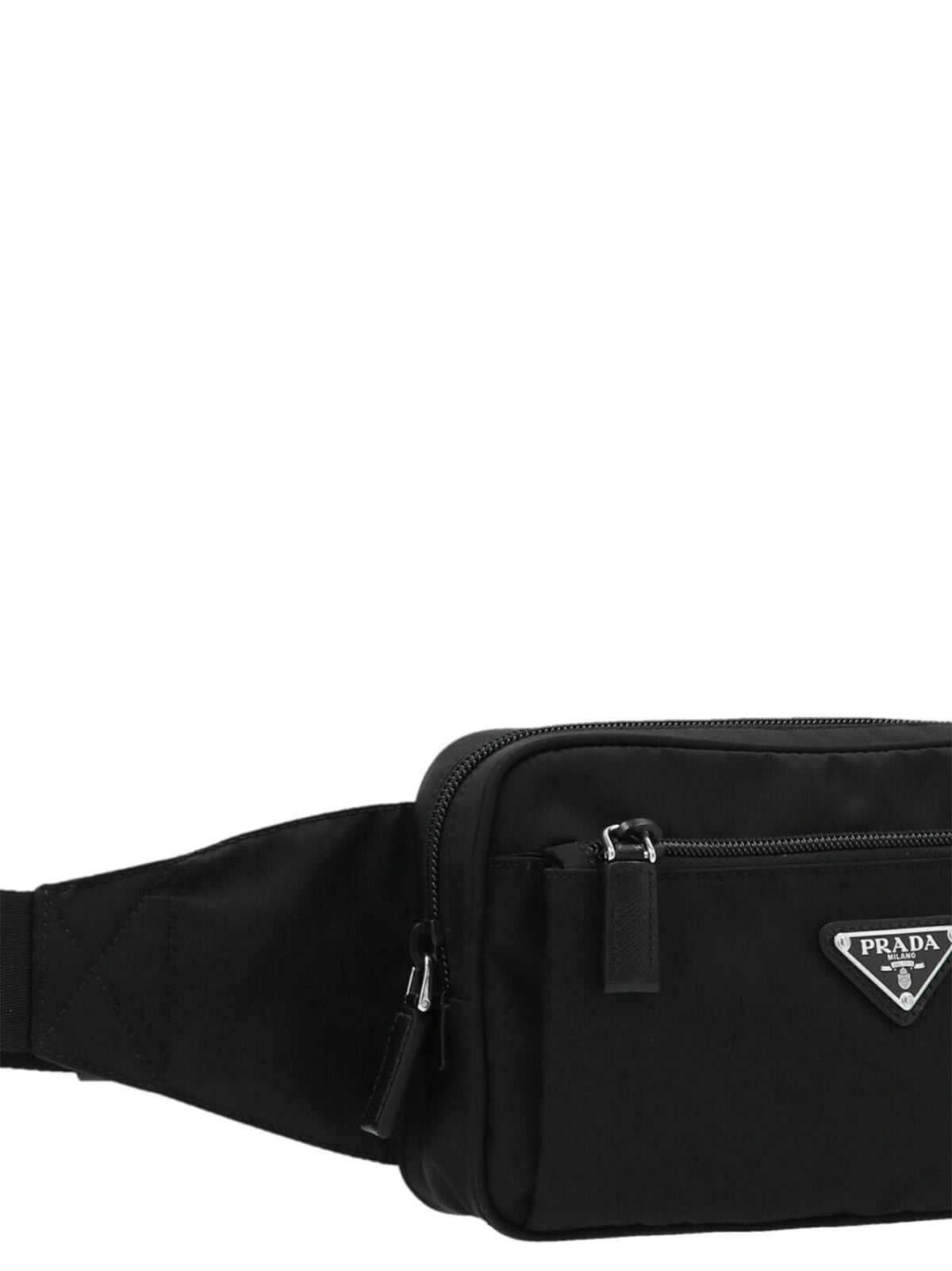 PRADA Re Nylon Belt Bag Black