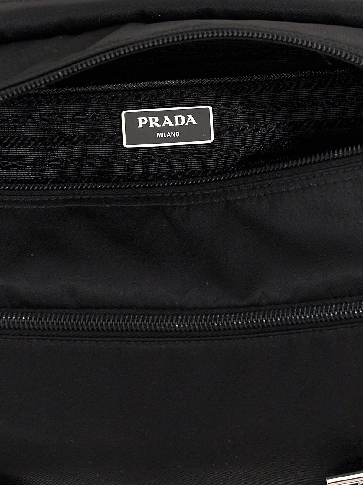 PRADA Re Nylon Crossbody Bag Black