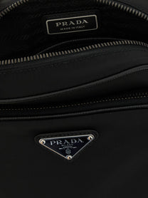PRADA Re Nylon Crossbody Bag Black