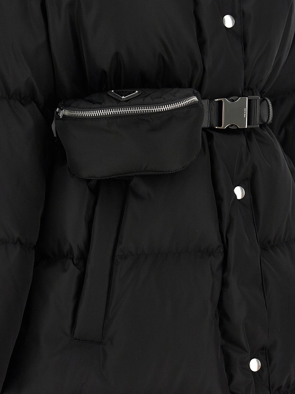 PRADA Re Nylon Down Jacket Black