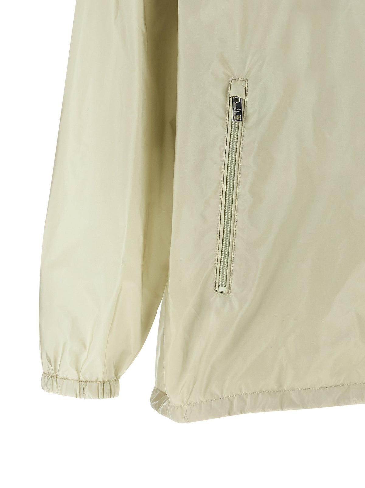 PRADA Re Nylon Feather Windbreaker Beige