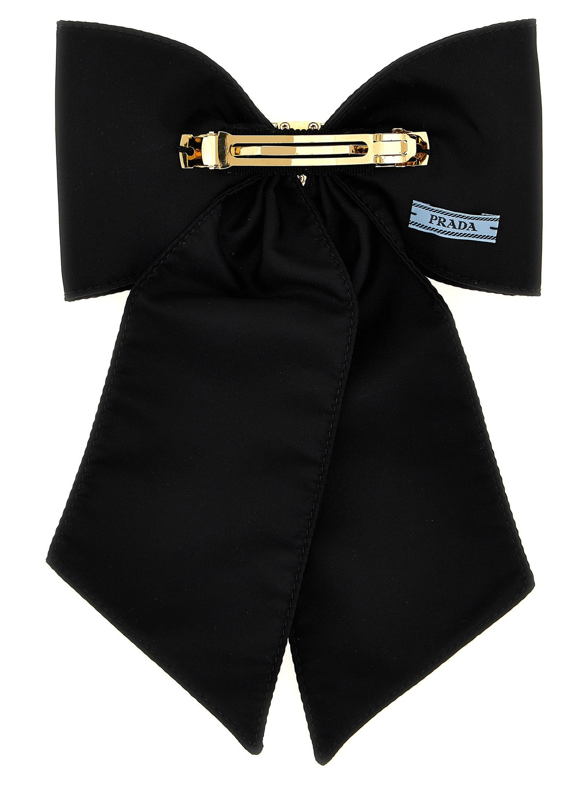 PRADA Re Nylon Hair Clip Black