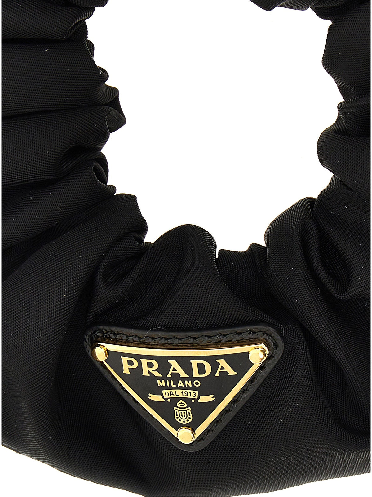 PRADA Re Nylon Hair Elastic Black