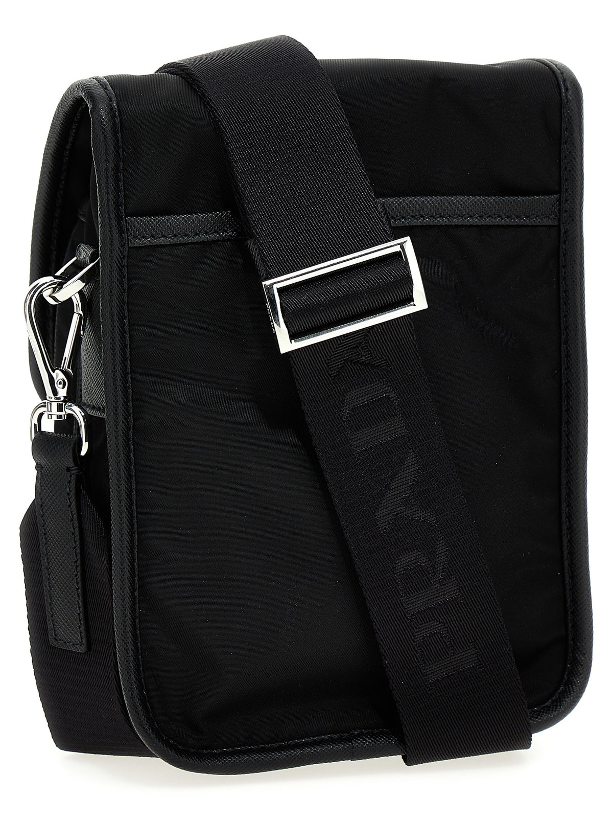 PRADA Re Nylon Crossbody Bag Black