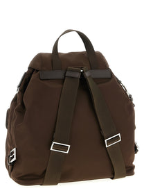 PRADA Re Nylon Medium Backpack Brown