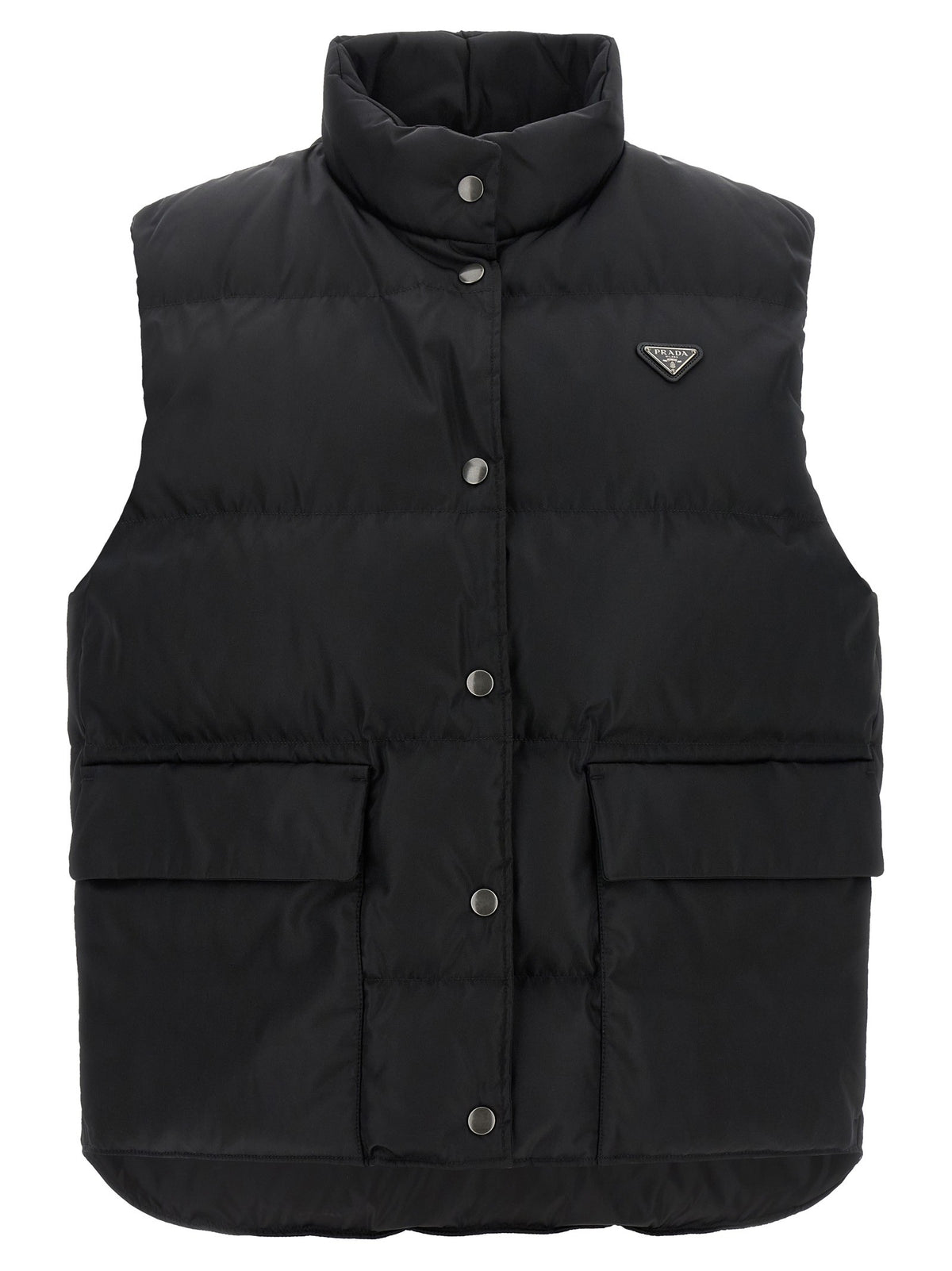PRADA Re Nylon Padded Vest Black
