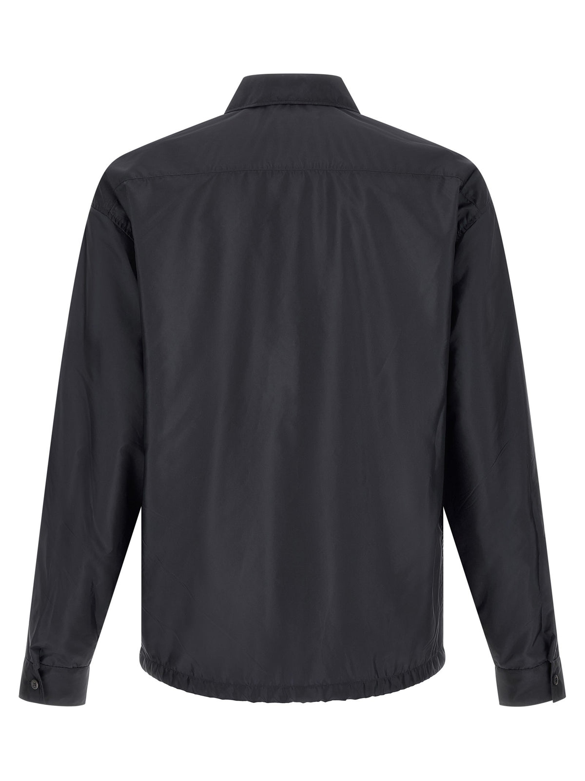 PRADA Re Nylon Piuma Overshirt Blue