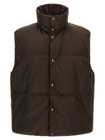 PRADA Re Nylon Vest Brown