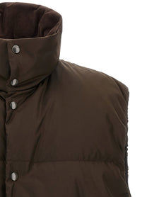PRADA Re Nylon Vest Brown, view 3