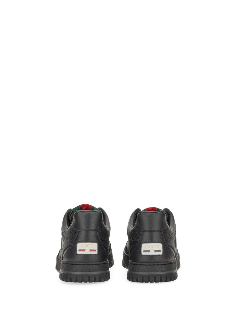 Gucci Men's RE Web Sneaker Black