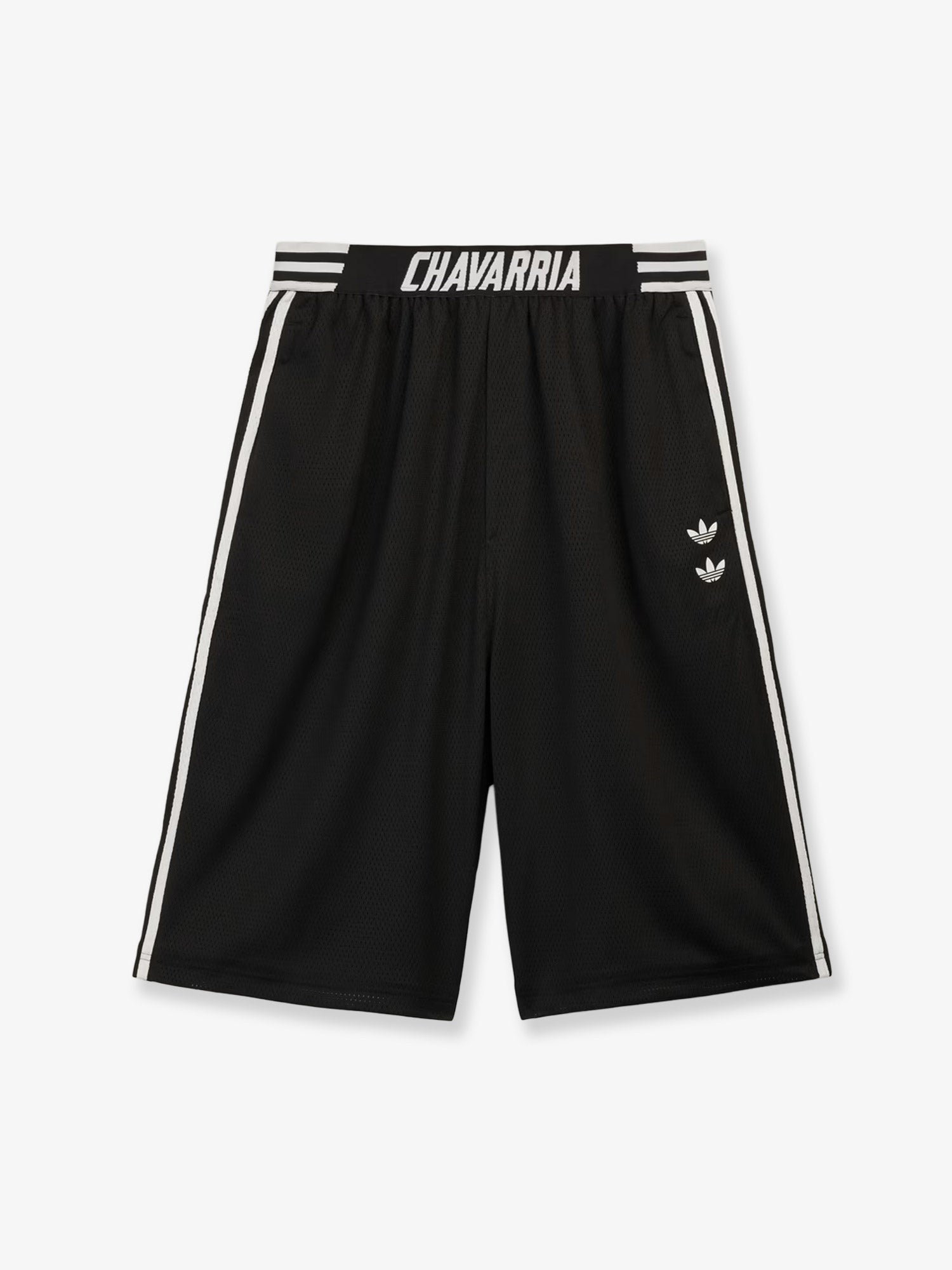 adidas Originals x Willy Chavarria Men's Recycled Nylon Bermuda Shorts Black