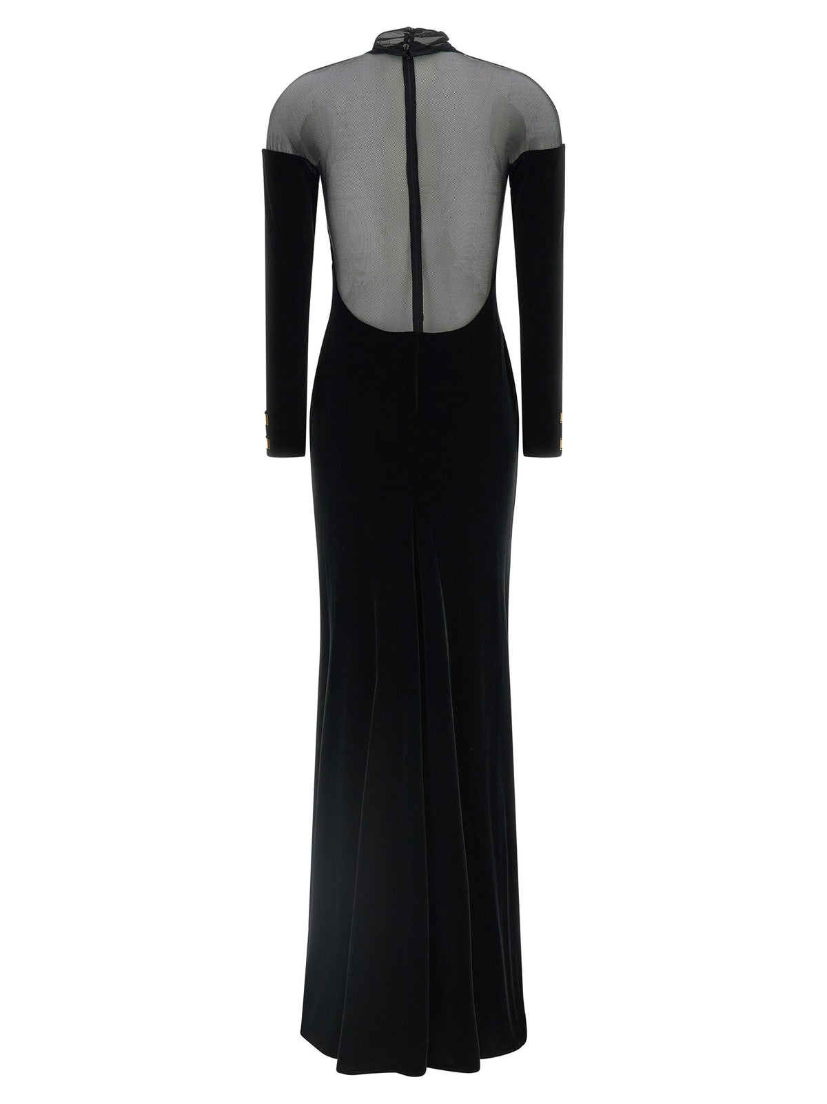 Elisabetta Franchi Red Carpet Dress Black