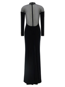 Elisabetta Franchi Red Carpet Dress Black