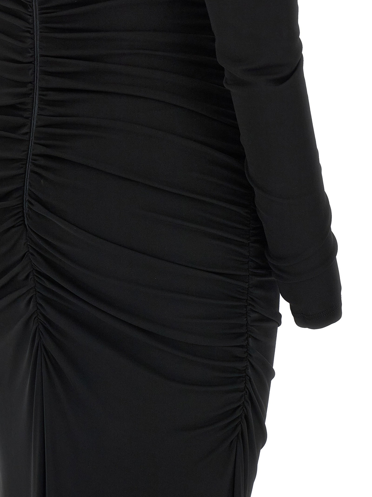 Elisabetta Franchi Red Carpet Dress Black, view 4