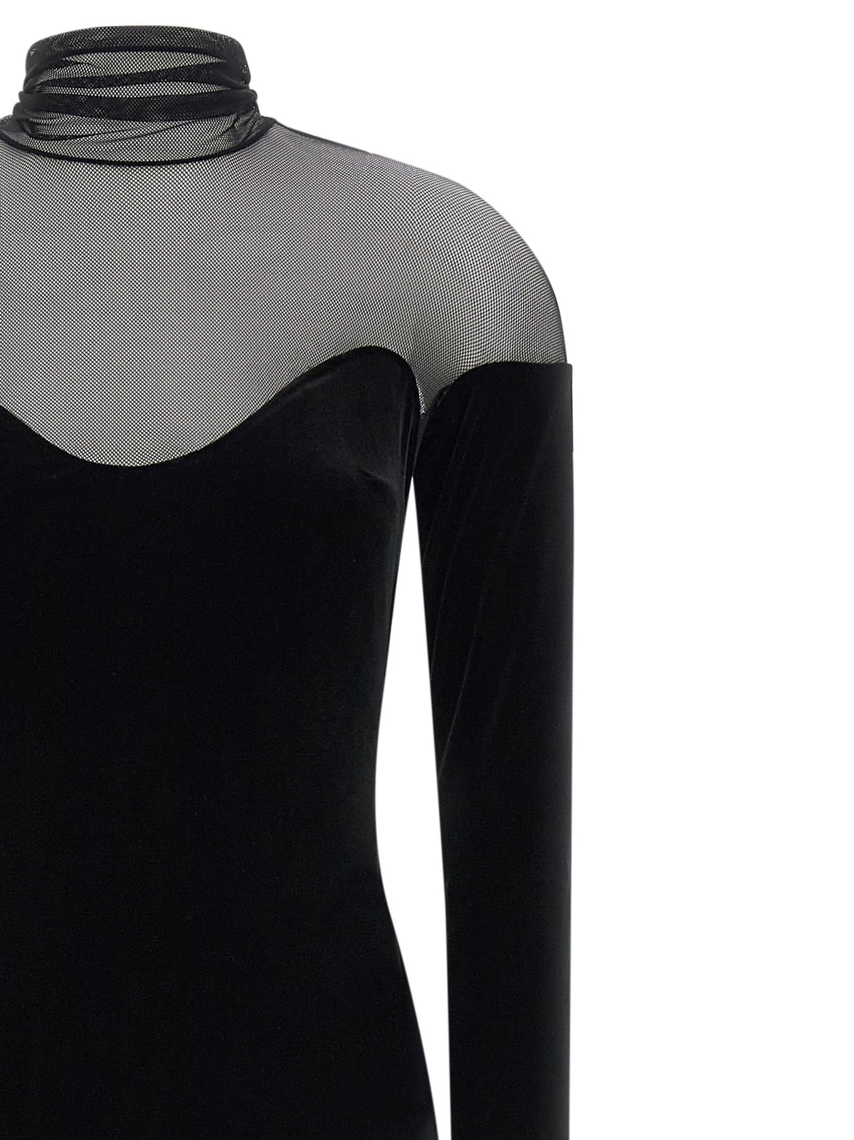 Elisabetta Franchi Red Carpet Dress Black