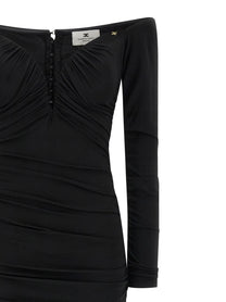 Elisabetta Franchi Red Carpet Dress Black, view 3