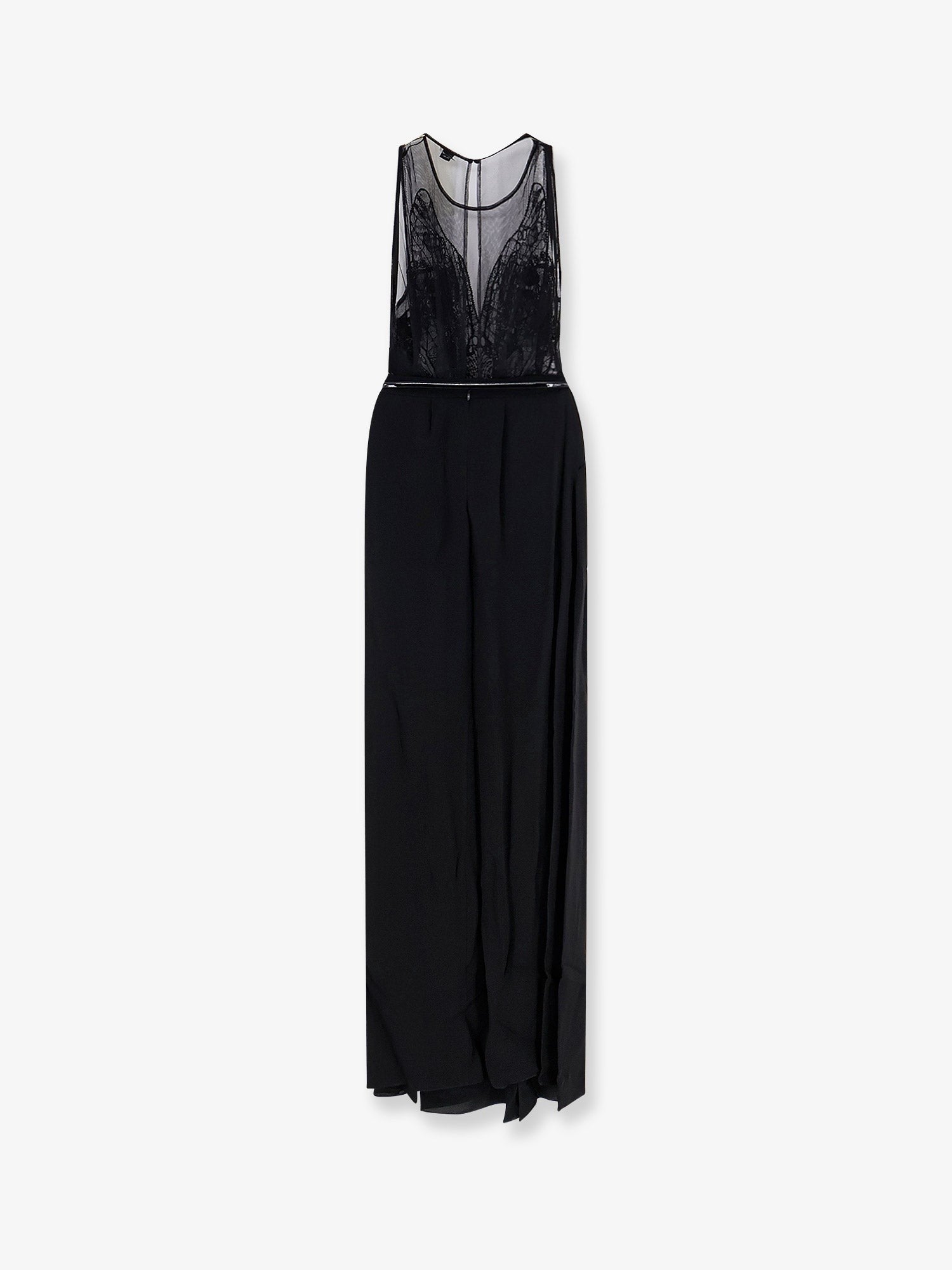 Elisabetta Franchi Women's Red Carpet Long Dress Black