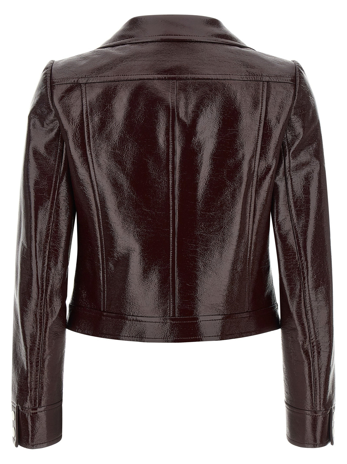 courrèges Reedition Vinyl Jacket Red