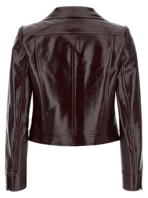 courrèges Reedition Vinyl Jacket Red