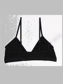 MM6 Maison Margiela Women's Reggiseno Triangolo Black