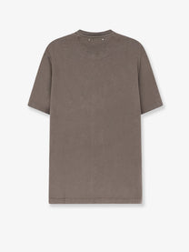 Golden Goose Men's Regular Distressed Cotton Shirt Grey
