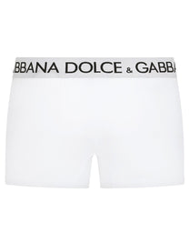 Dolce &amp; Gabbana Men's Regular Fit Boxer Shorts White