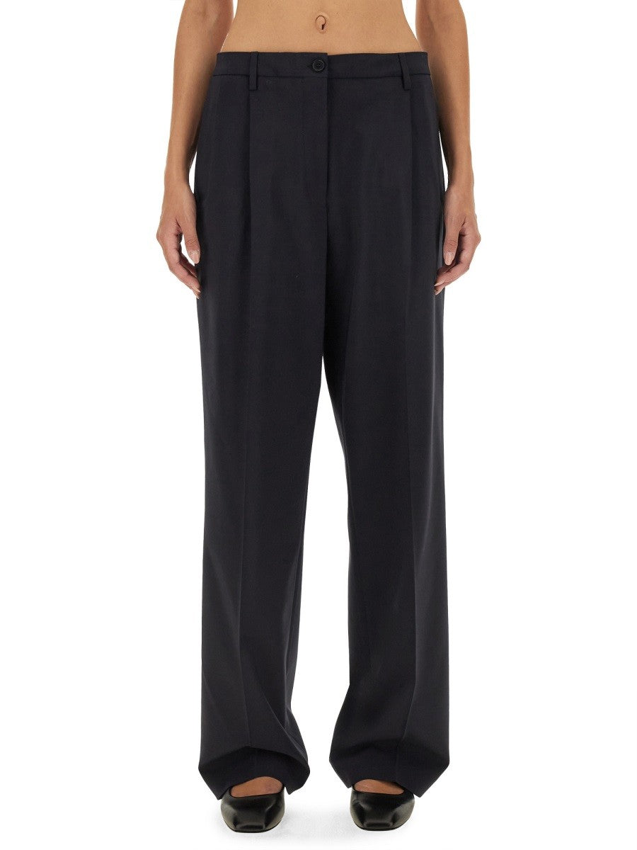 ASPESI Women's Regular Fit Pants Blue
