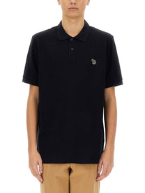 Ps By Paul Smith Men's Regular Fit Polo Shirt Blue