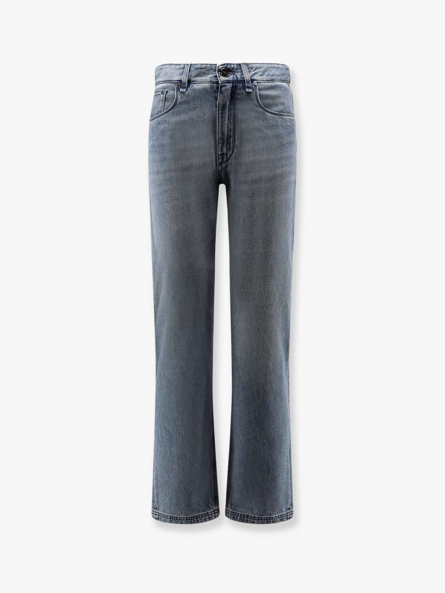 Fendi Men's Denim Jeans Blue